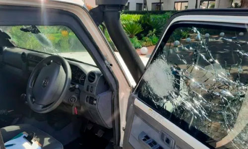 Blintech Medellín - Vehículo blindado salva el día - Atraco armado Sudáfrica