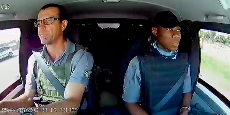 Blintech Medellín - Vehículo blindado salva el día - Atraco armado Sudáfrica