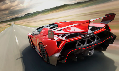 Los 5 carros más caros del mundo - Lamborghini Veneno Roadster
