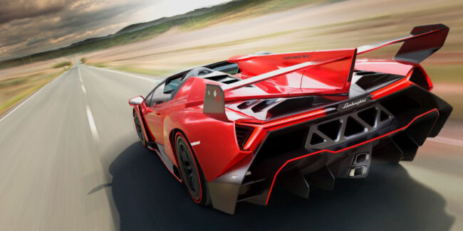 Los 5 carros más caros del mundo - Lamborghini Veneno Roadster